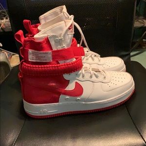 air force 1 high university red